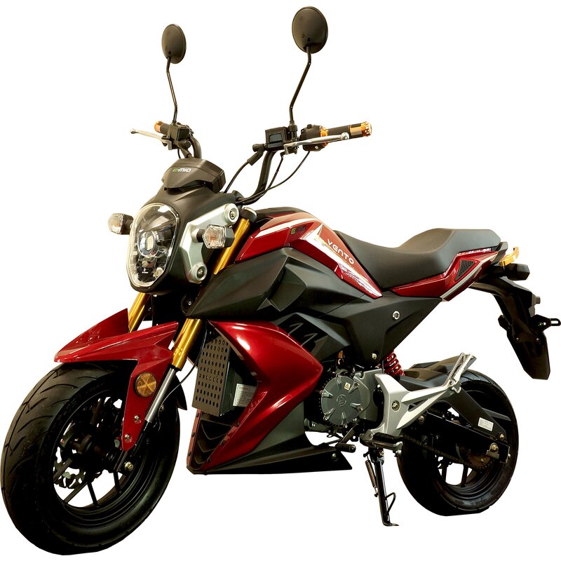 Skuter elektryczny E-MIO Vento 60km Manualna 12" Czerwony 2022
