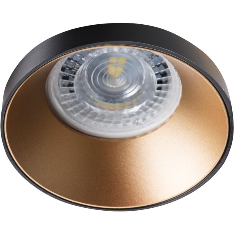 Lampa sufitowa punktowa KANLUX Simen DSO B/G Czarno-złoty