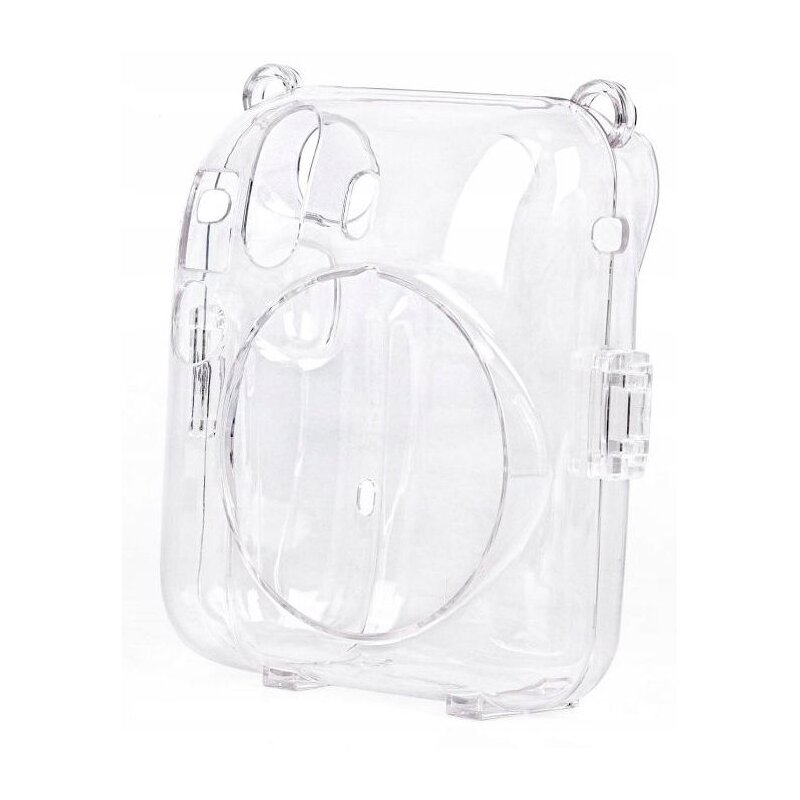 Pokrowiec LOVEINSTANT do Fujifilm Instax Mini 12 Przezroczysty + Naklejki