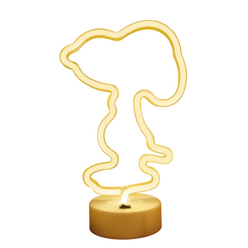 Neon LED MANTA Pies SNL37WH