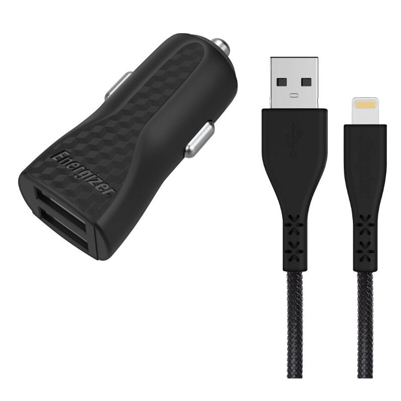 Ładowarka samochodowa ENERGIZER HardCase 17W Czarny