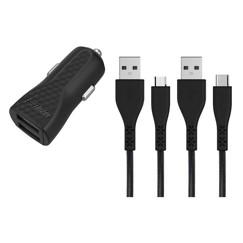 Ładowarka samochodowa ENERGIZER HardCase 12W Czarny