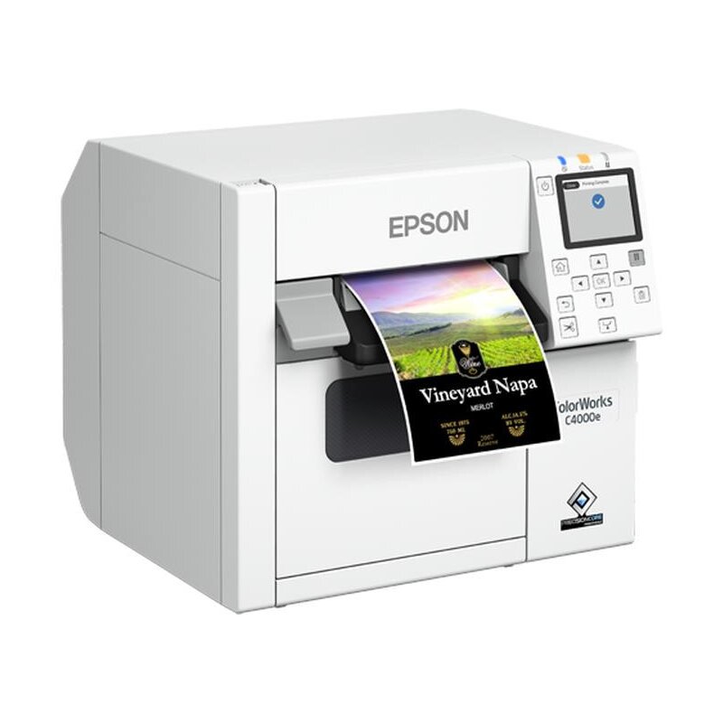 Drukarka EPSON ColorWorks C4000E Złącze USB Biały