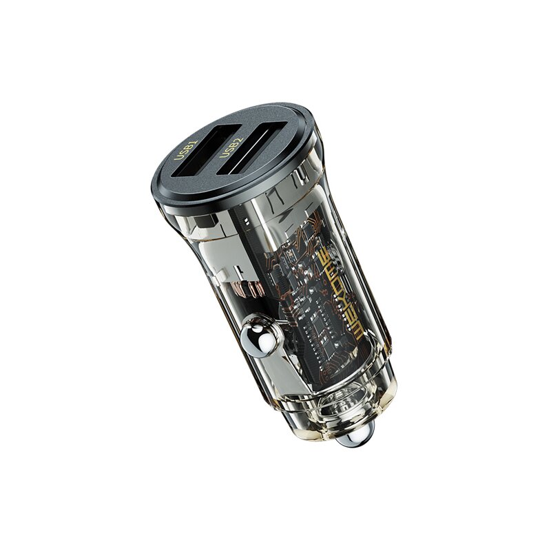 Ładowarka samochodowa WEKOME WP-C40 Vanguard Series 15W Czarny