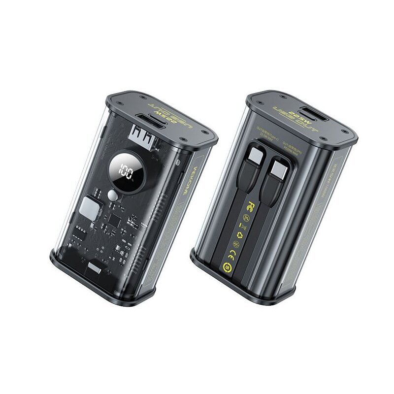 Powerbank WEKOME WP-345 Vanguard Series 10000 mAh 22.5W Czarny