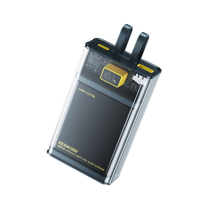 Powerbank WEKOME WP-325 Vanguard Series 20000 mAh 22.5W Czarny