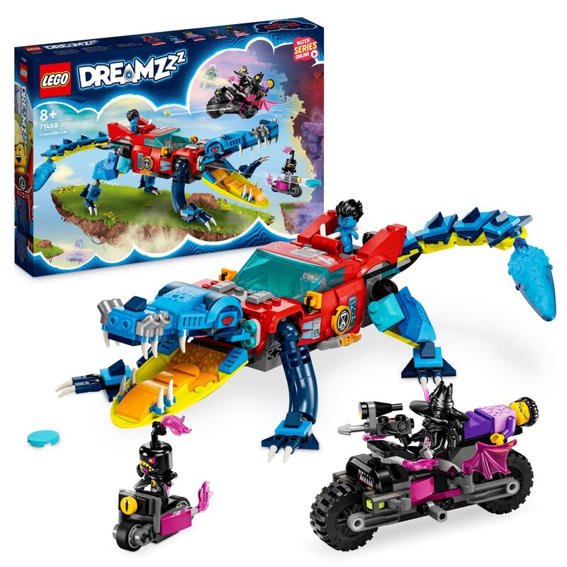 LEGO 71458 DREAMZzz Krokodylowy samochód