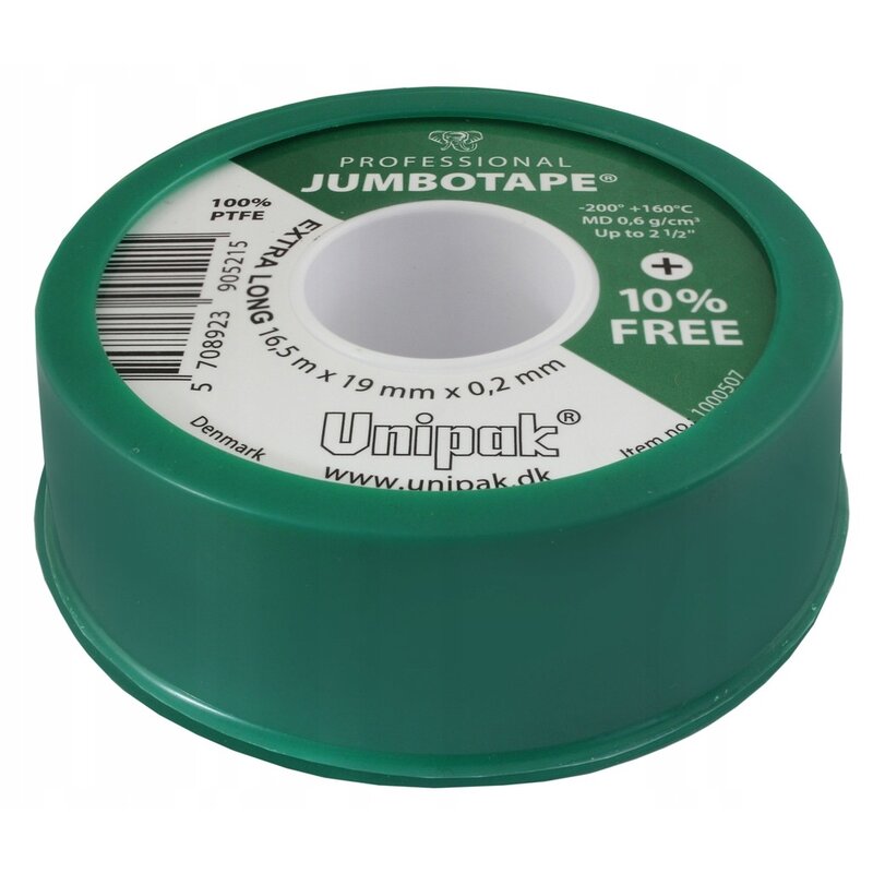 Taśma teflonowa UNIPAK Jumbotape 1000507 (16.5 m)