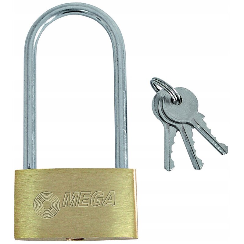 Kłódka MEGA 24150K 50 mm 3 klucze