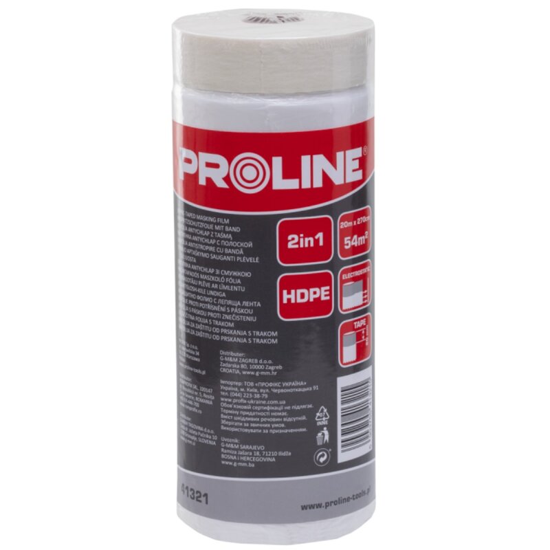 Folia malarska PROLINE 41321 (20 x 2.7 m) 1 szt.