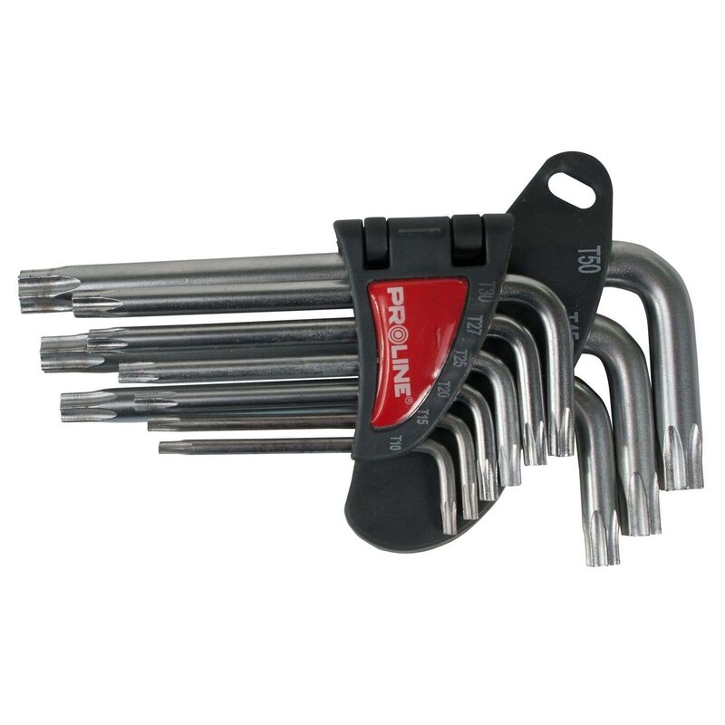 Zestaw kluczy Torx PROLINE 48339 (9 elementów)