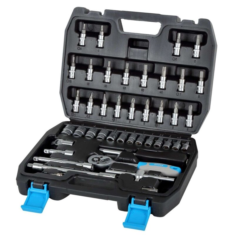 Zestaw nasadek i końcówek MEGA 58046 (46 szt.)