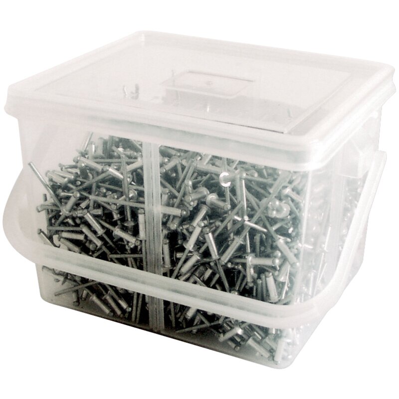 Nity aluminiowe MEGA 59399 3.2 x 10 mm (1000 sztuk)