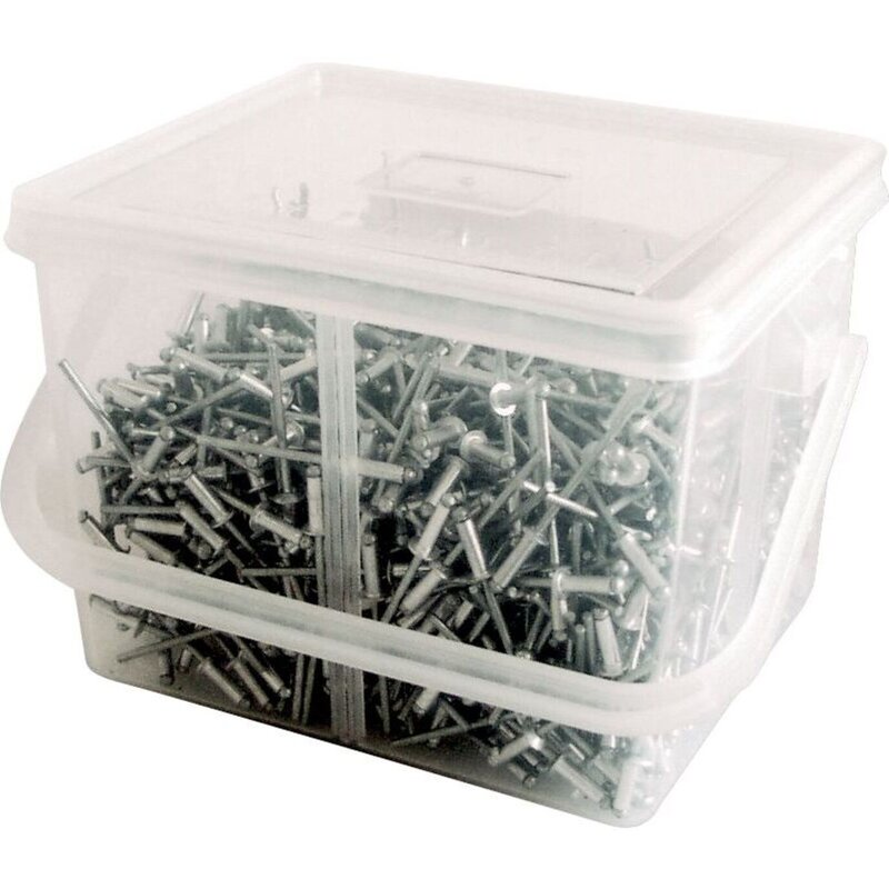 Nity aluminiowe MEGA 59499 4.0 x 12 mm (800 sztuk)