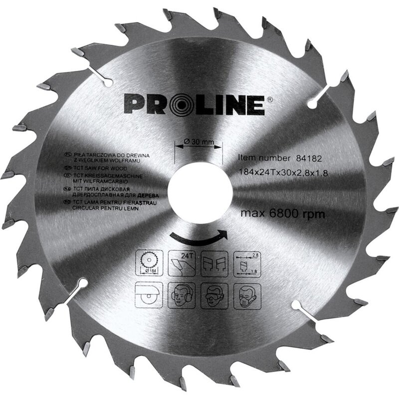 Tarcza do cięcia PROLINE 84214 210 mm