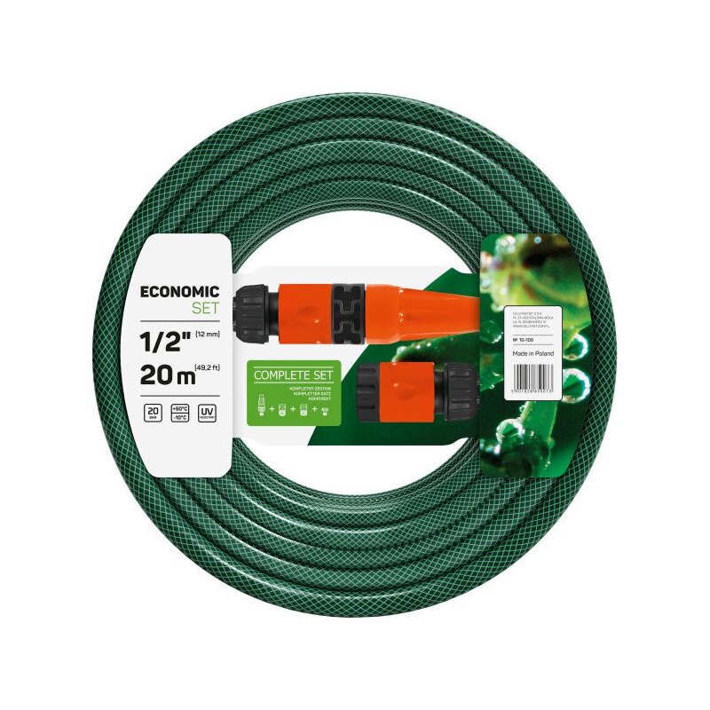 Zestaw CELLFAST Economic z pistoletem zraszającym 20 m 10-100