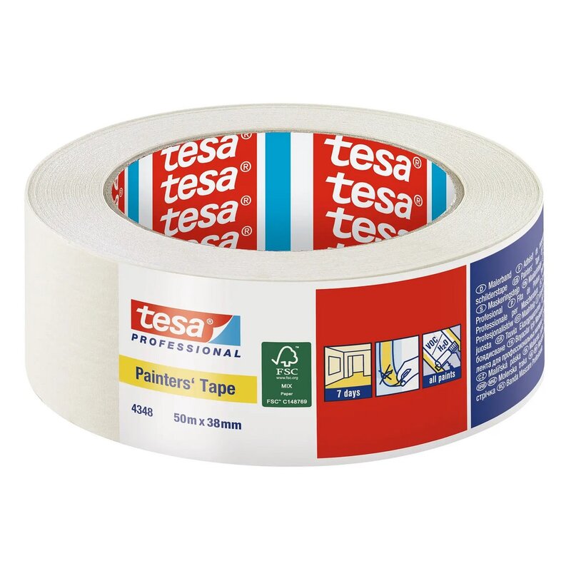 Taśma malarska TESA Professional 4348 (50 m x 38 mm)
