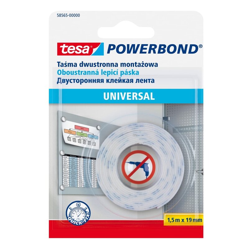 Taśma montażowa TESA Powerbond 585650000101 (1.5m)
