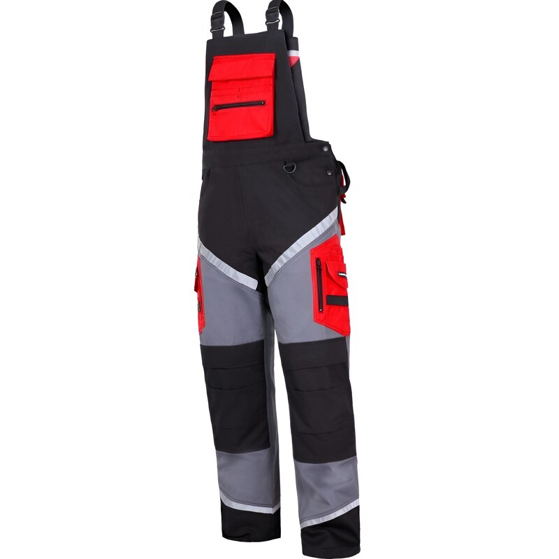 Spodnie robocze LAHTI PRO L4060505 ogrodniczki (rozmiar 2XL)