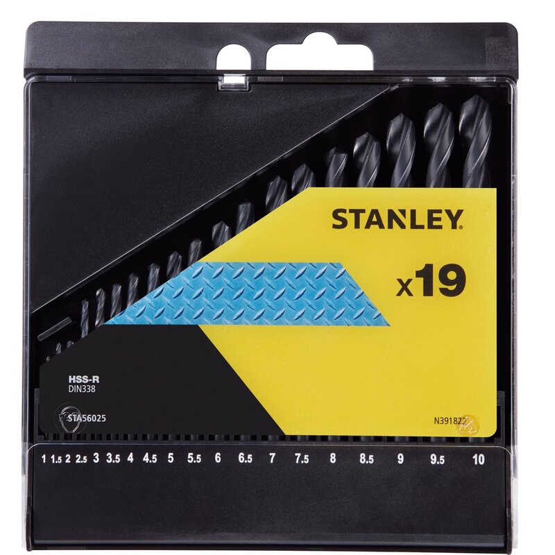 Zestaw wierteł STANLEY STA56025-QZ (19 szt.)