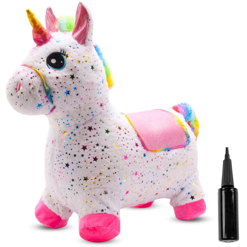 Skoczek SUN BABY Jednorożec w gwiazdki J06.043.0.1