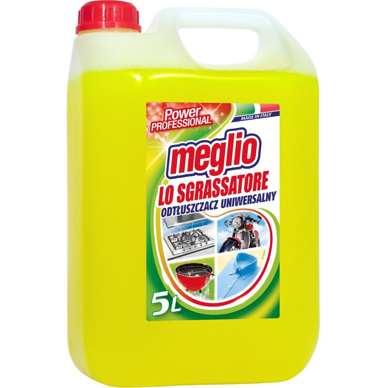 Płyn odtłuszczający MEGLIO Sgrassatore Lemon 5000ml