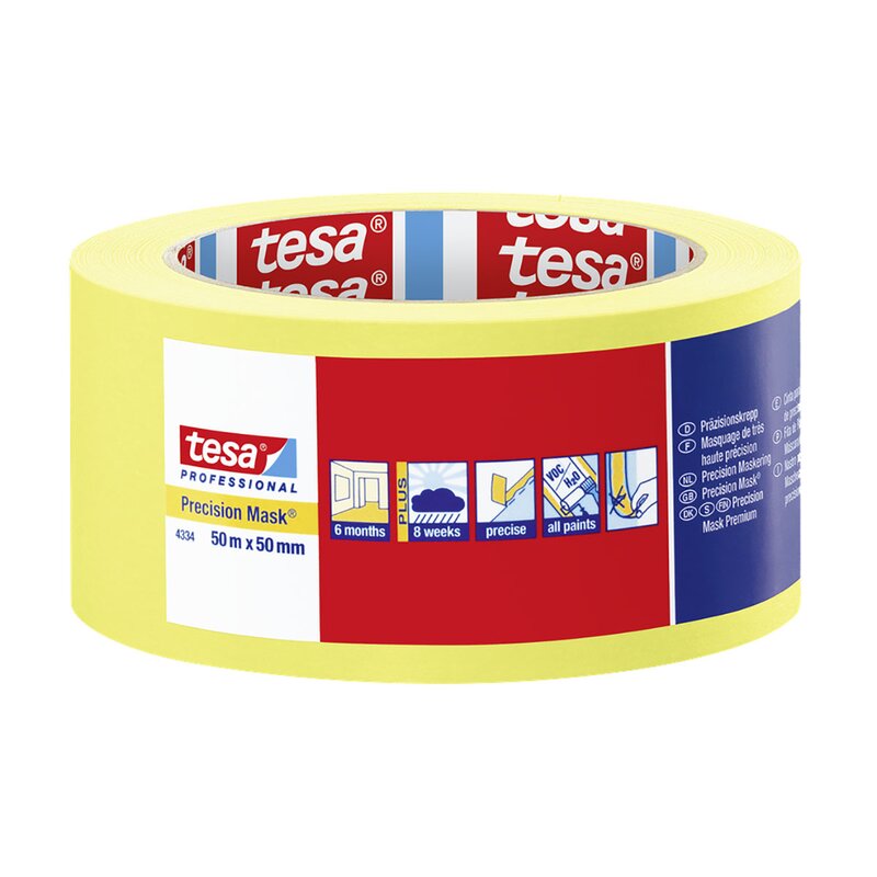 Taśma malarska TESA Professional 4334 (50 m x 50 mm)