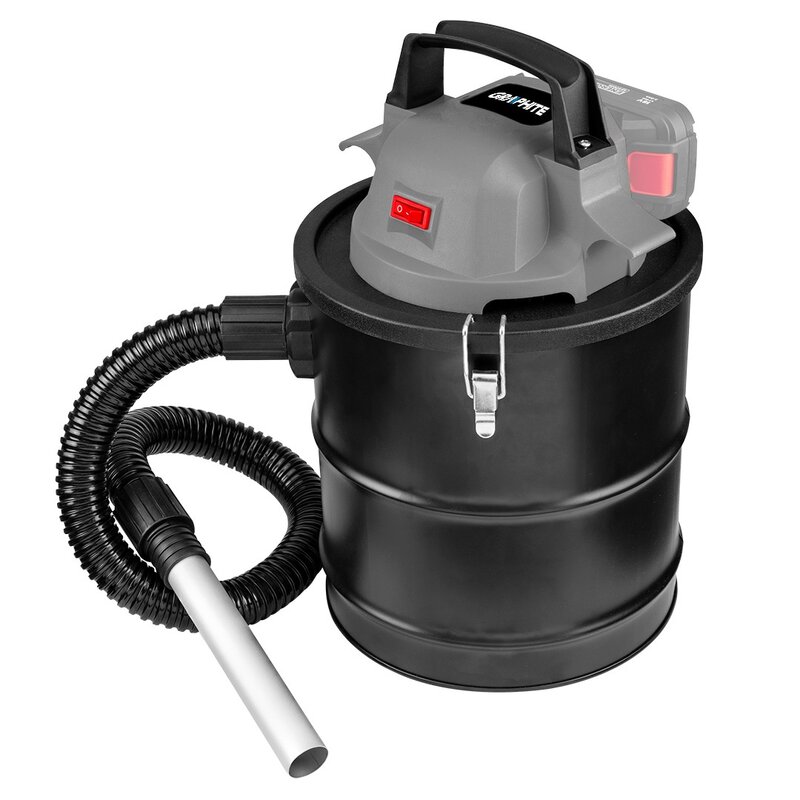 Odkurzacz do popiołu GRAPHITE Energy+ 58GE125 18V 15 L