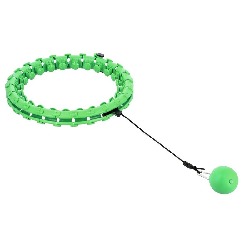 Hula hop HMS HHW01 Zielony + Pas BR163