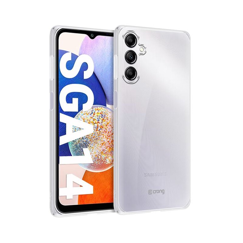 Etui CRONG Crystal Slim Cover do Samsung Galaxy A14 5G Przezroczysty