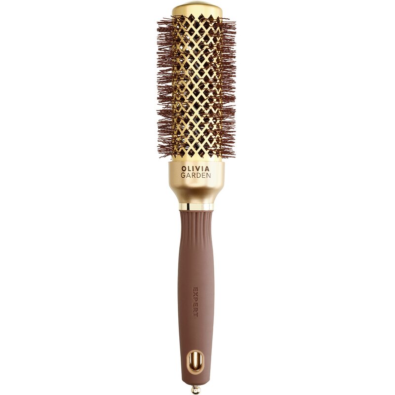 Szczotka do włosów OLIVIA GARDEN Expert Blowout Shine Wavy bristles 35