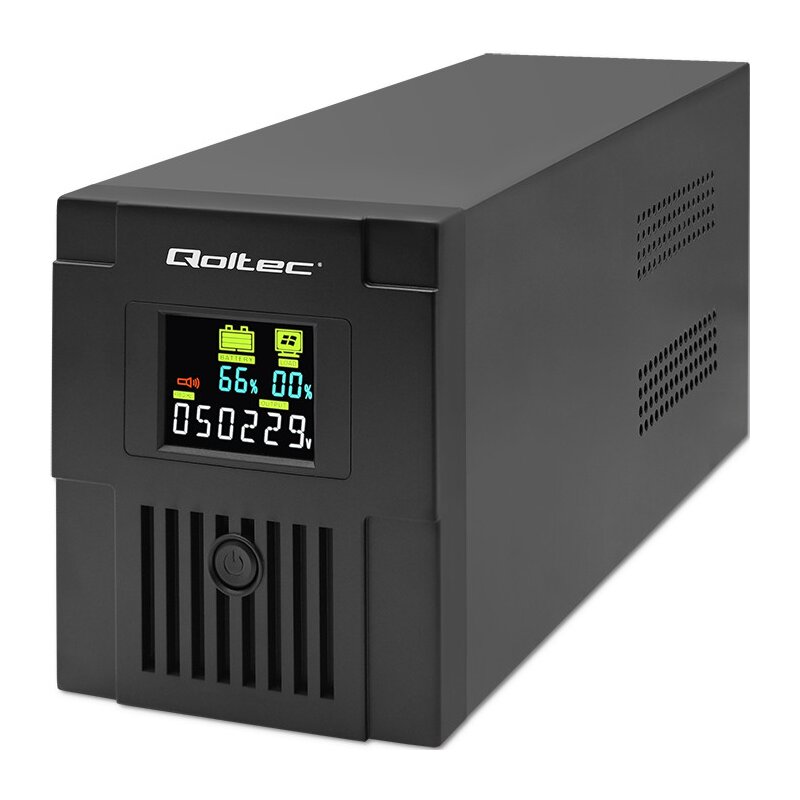 Zasilacz UPS QOLTEC Monolith 53770 1500VA 900W