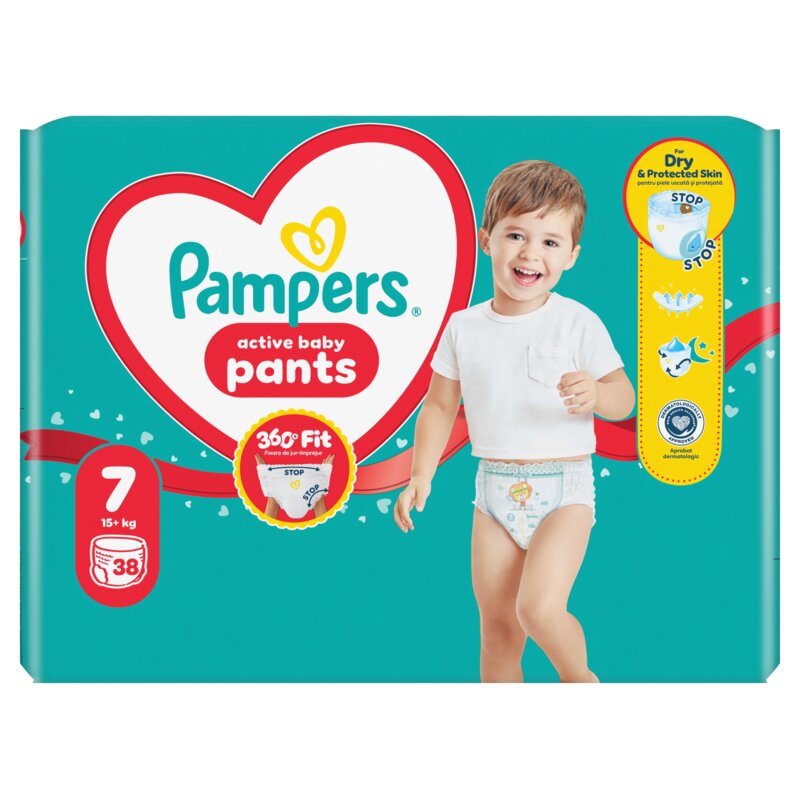 Pieluchy PAMPERS Pants Active Baby 7 (38 szt.)