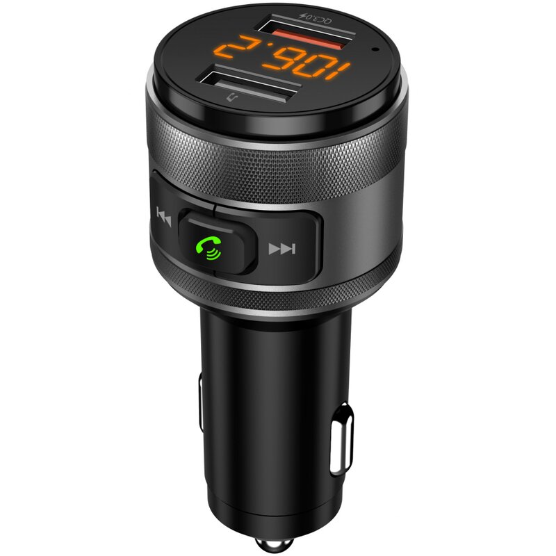 ART Transmiter samochodowy FM MP3 z funkcją BT, USB LCD FM-57 QC3.0