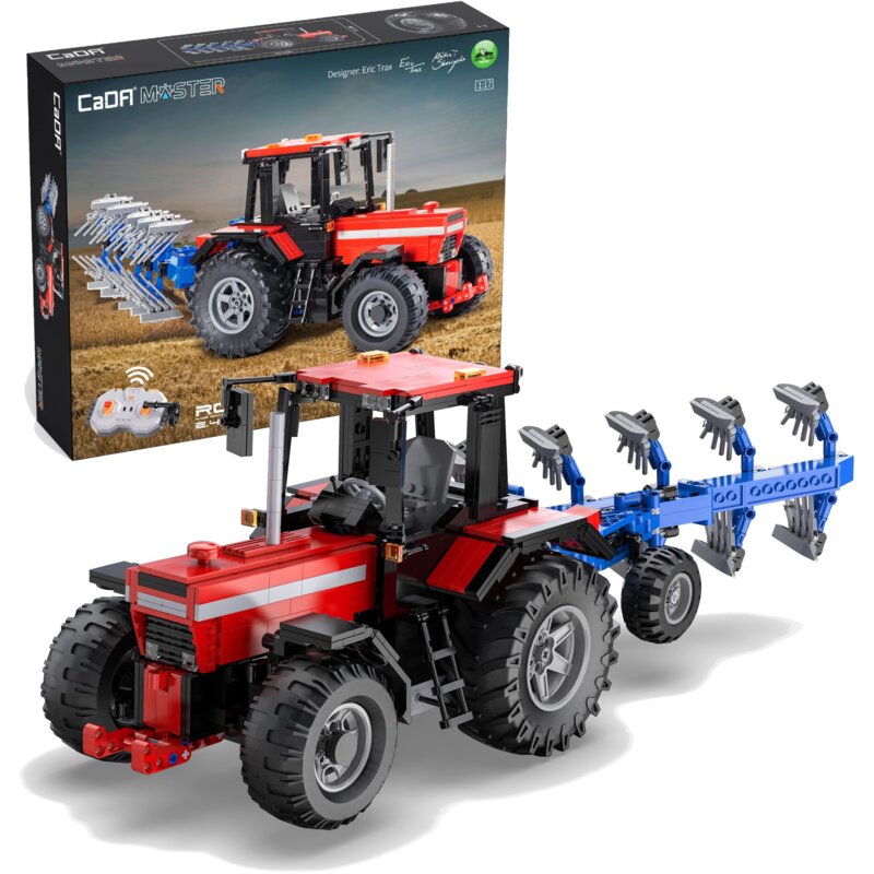 Klocki plastikowe CADA Traktor Zdalne sterowanie C61052W