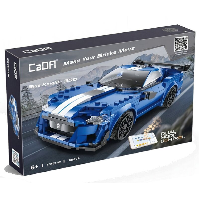 Klocki plastikowe CADA Blue Knight-500 Zdalne sterowanie C51077W