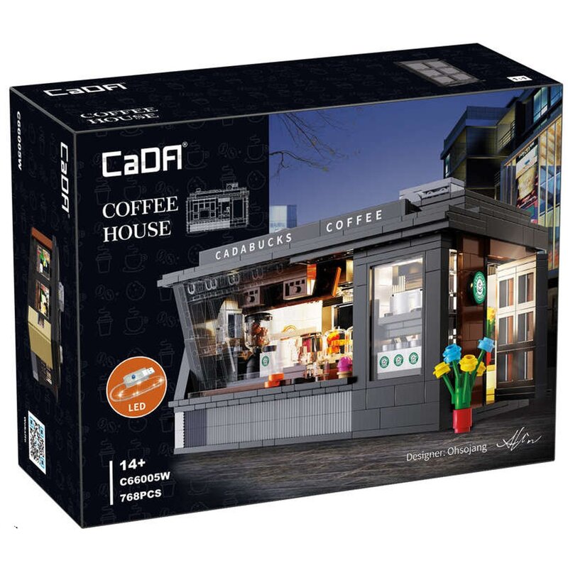 Klocki plastikowe CADA Cadabucks Coffee House C66005W