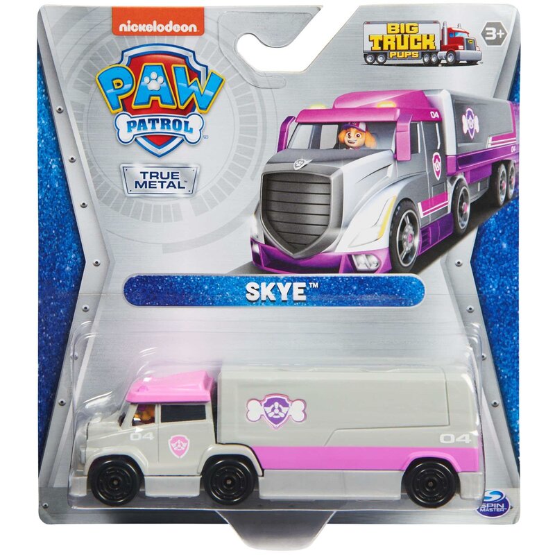 Pojazd SPIN MASTER Psi Patrol: Skye Big Truck Pups True Metal