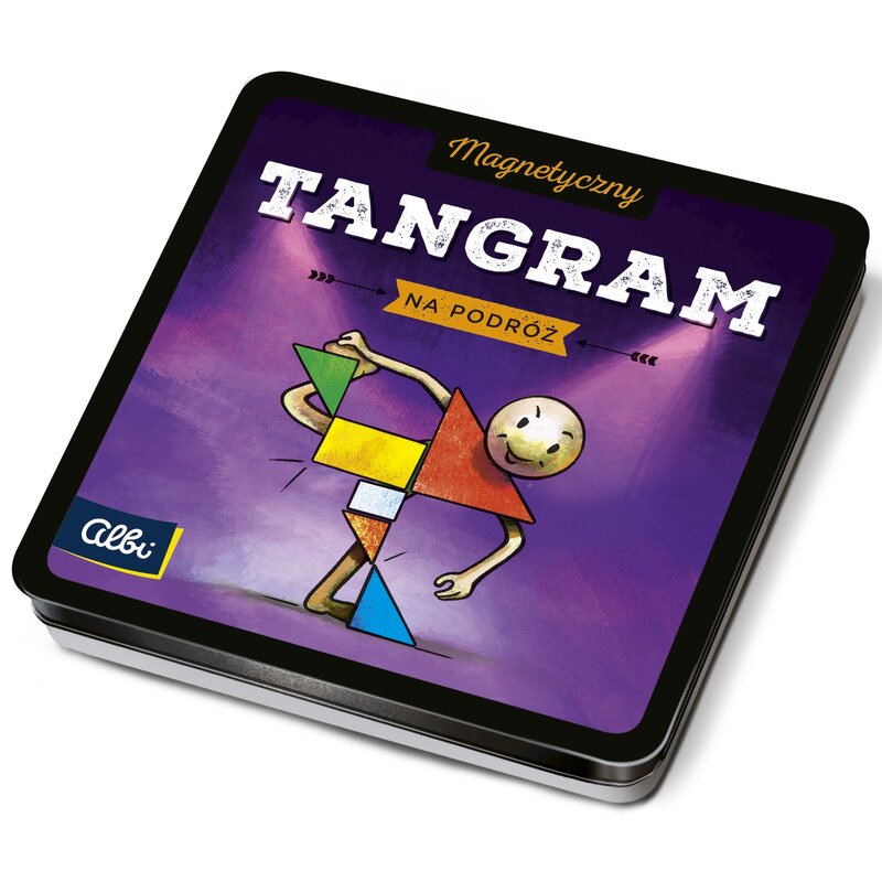 Gra logiczna ALBI Magnetyczne gry Tangram 33678