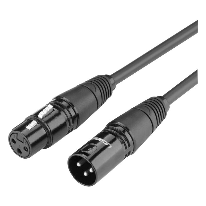 Kabel UGREEN 20710B XLR męski - XLR żeński 2 m