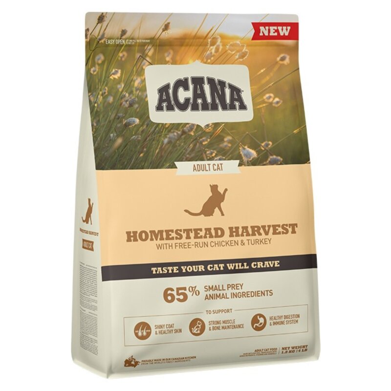 Karma dla kota ACANA Homestead Harvest Kurczak z indykiem 1.8 kg