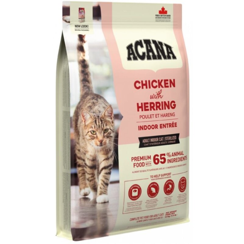 Karma dla kota ACANA Indoor Entree Kurczak z indykiem 4.5 kg