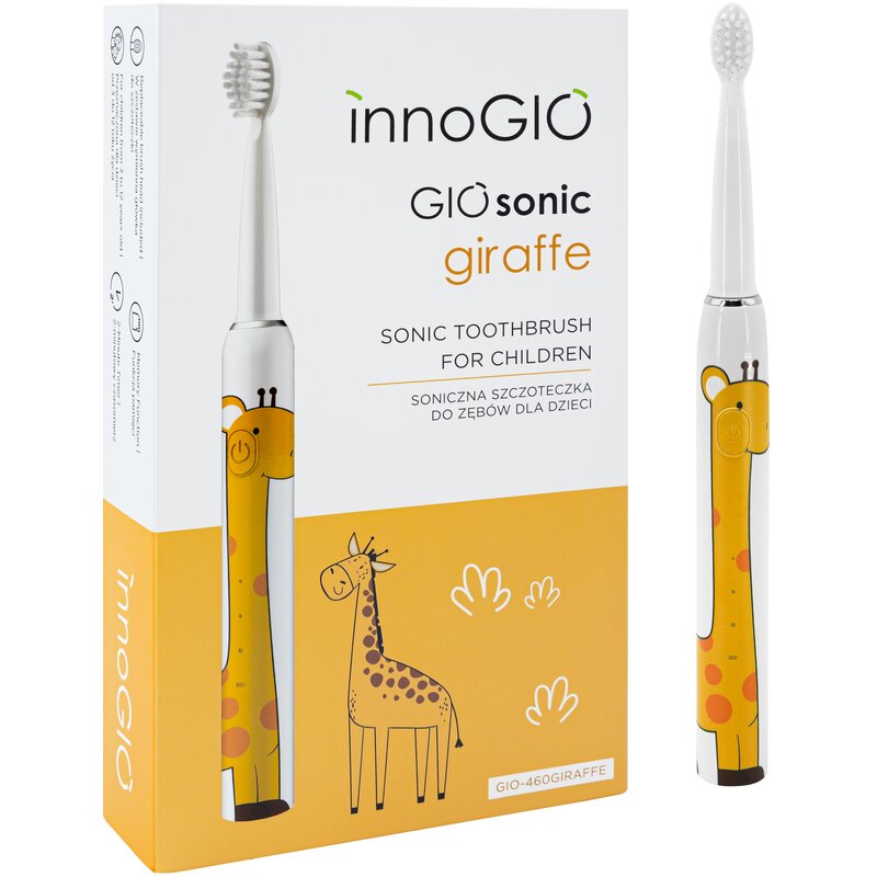 Szczoteczka soniczna INNOGIO GIOsonic Giraffe Biały