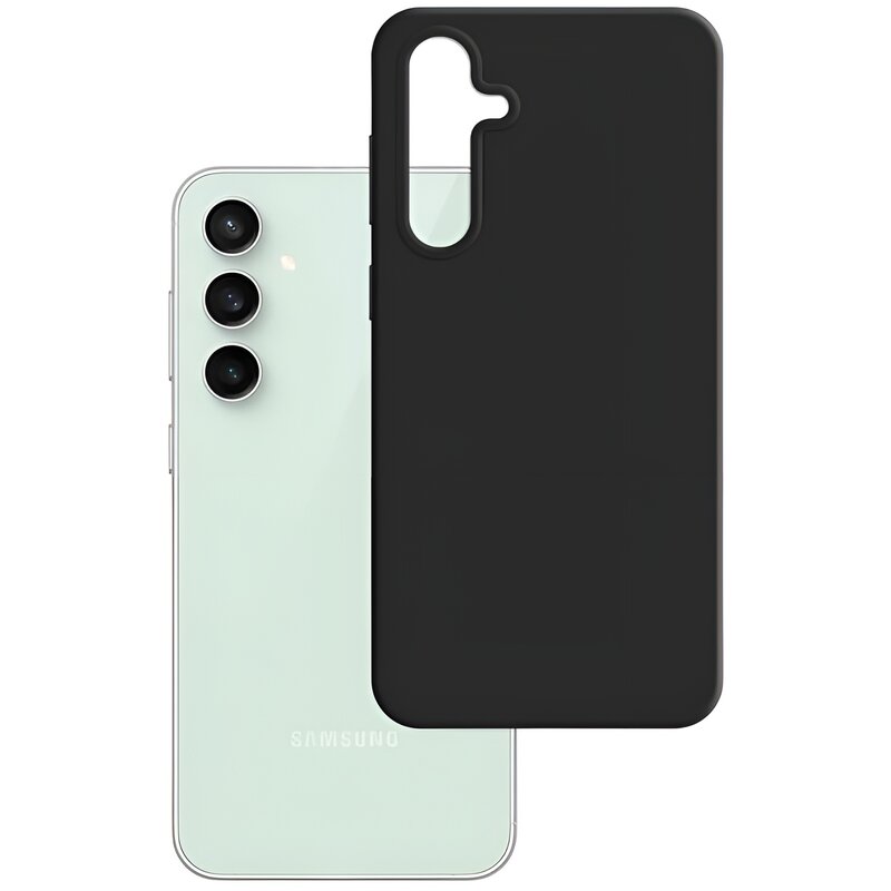 3mk Silicone Case do Samsung Galaxy S23 FE czarny