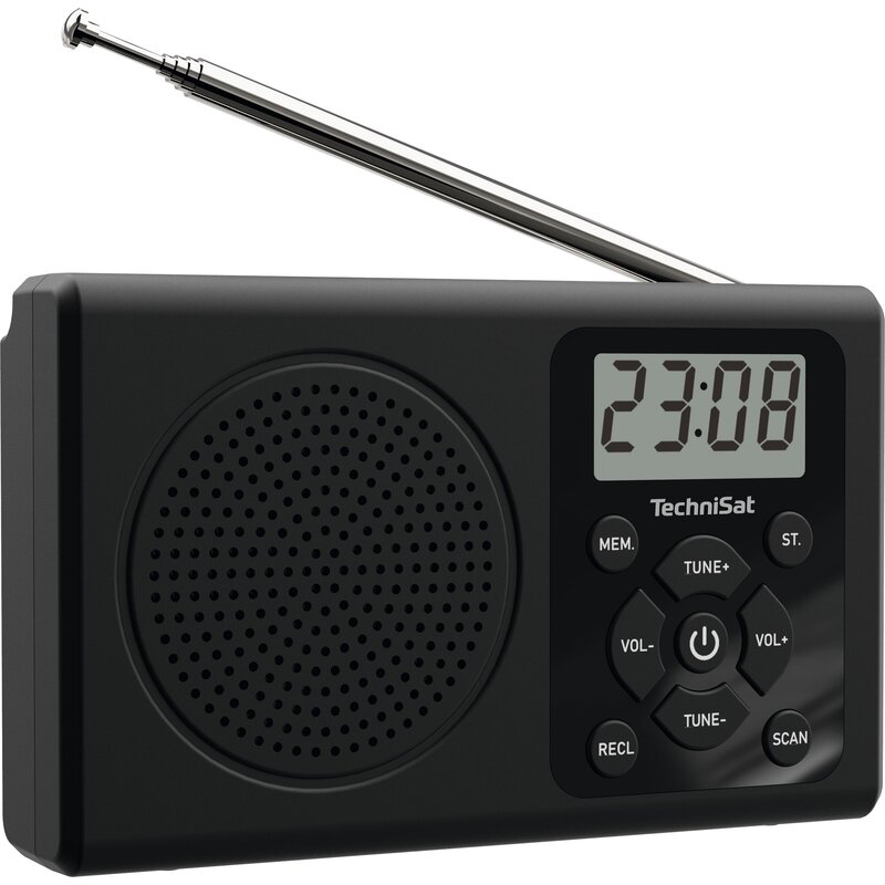 TechniSat TravelRadio 300 Radio FM Czarny