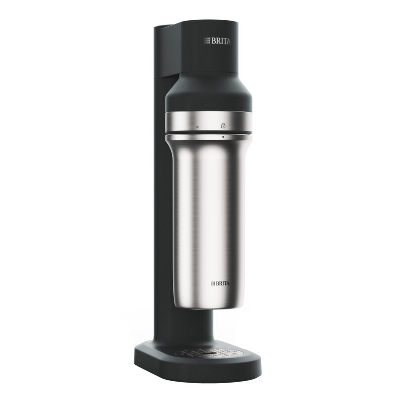 Brita sodaTRIO Czarny + Nabój z gazem CO2