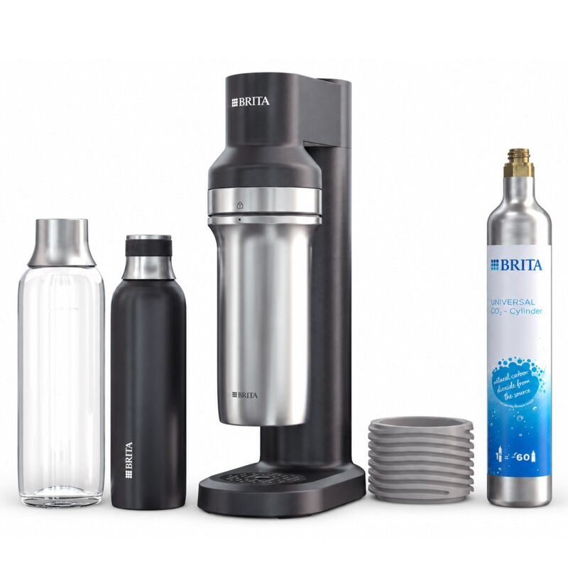 Saturator BRITA SodaTRIO Czarny