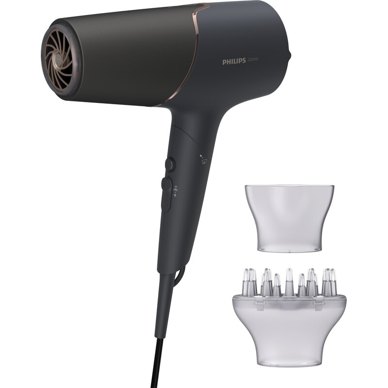 Suszarka PHILIPS Seria 5000 BHD538/30 Czarny 2300W