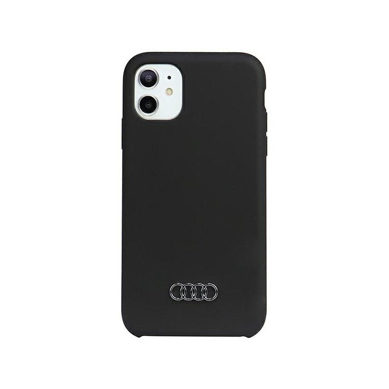 Etui AUDI Silicone Case do Apple iPhone 11/Xr Czarny