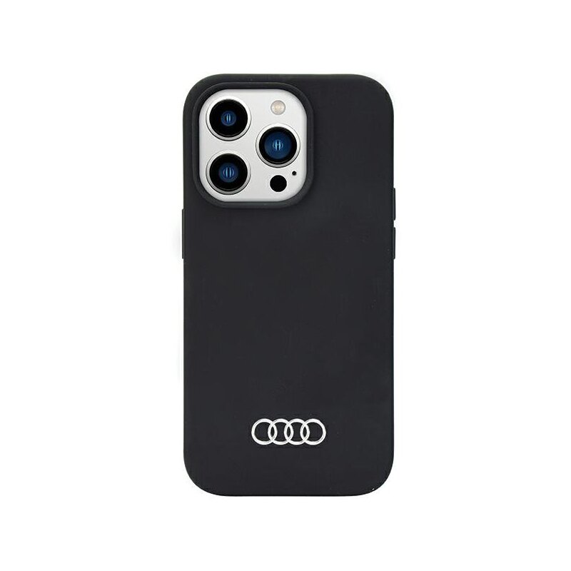Etui AUDI Silicone Case do Apple iPhone 14 Pro Max Czarny